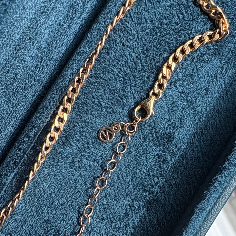 Mejuri 14k Yellow Gold Curb Chain Necklace 14” - 16” - Picture 3 of 4